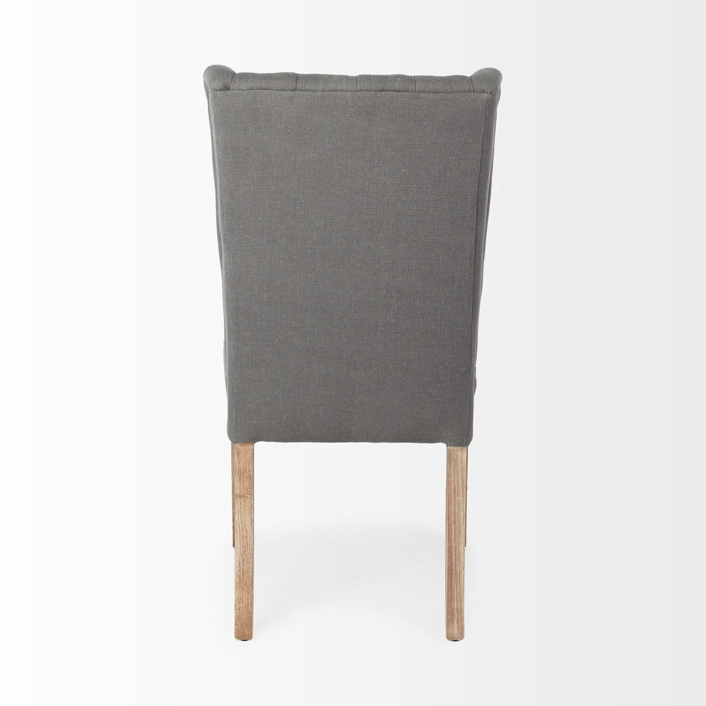 Mercana Mackenzie 20.3" x 24" x 40.5" Solid Wood Dining Chair