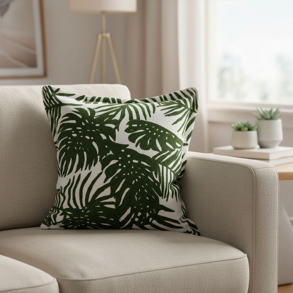 Mercana Boyle 20.1" x 20.1" x 0.2" Fabric Pillow cover