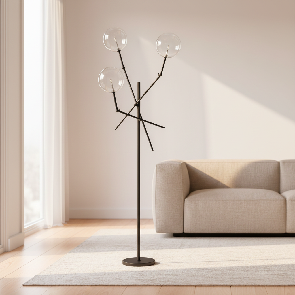 Mercana Connor 33" x 38.5" x 84" Floor Lamp