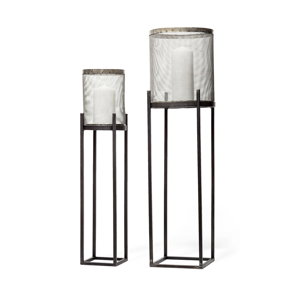 Mercana Steen 10" x 10" x 31" Lantern