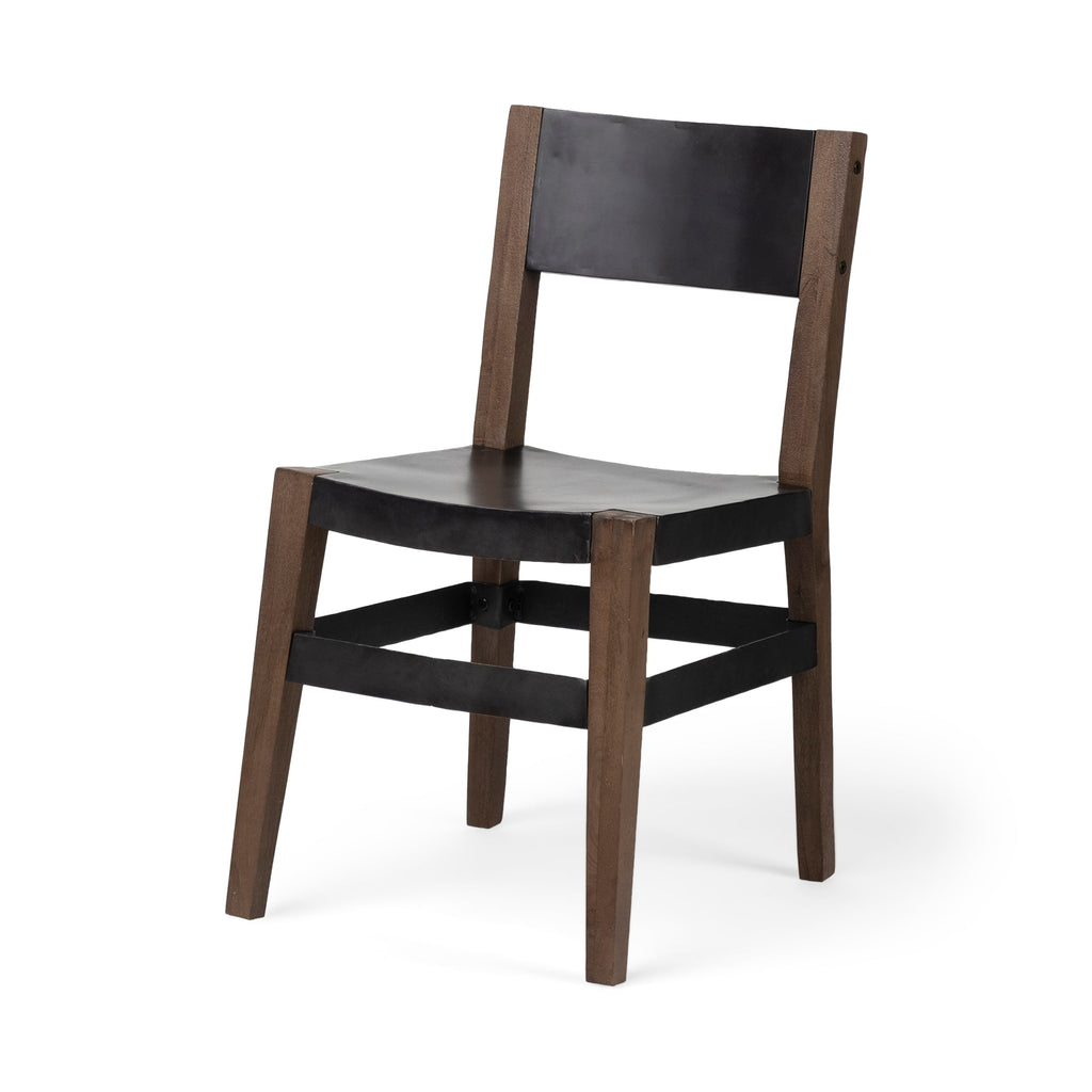 Mercana Nell 19.8" x 19.5" x 31" Metal Dining Chair