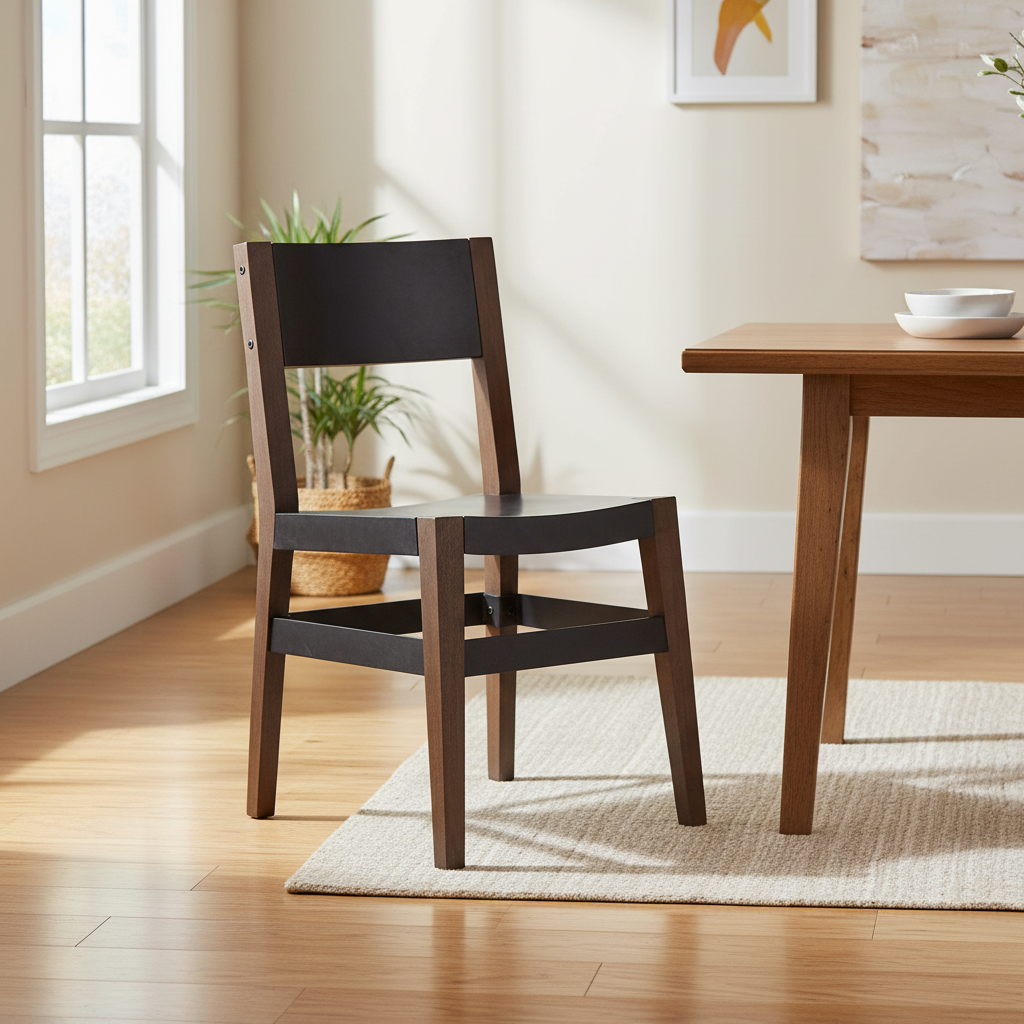 Mercana Nell 19.8" x 19.5" x 31" Metal Dining Chair