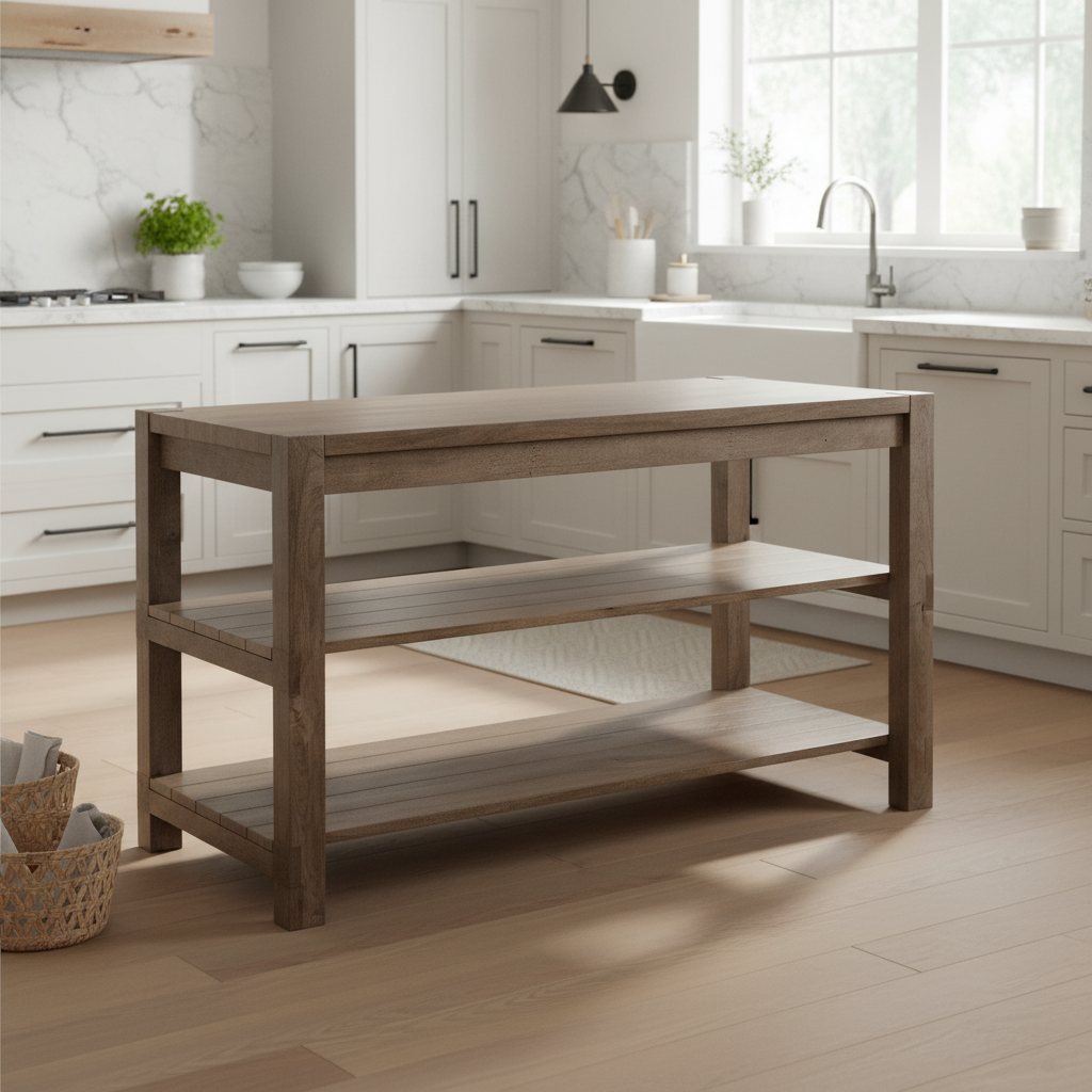 Mercana Emeril 60" x 30" x 35" Kitchen Island