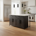 Mercana Fieri 58" x 32" x 36.5" Kitchen Island