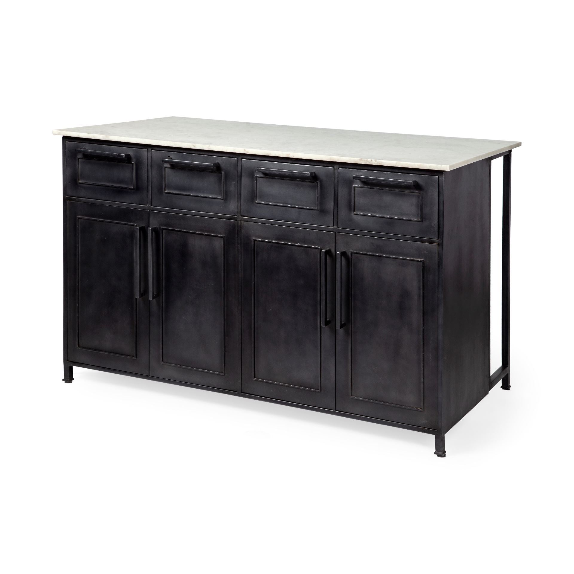 Mercana Fieri 58" x 32" x 36.5" Kitchen Island