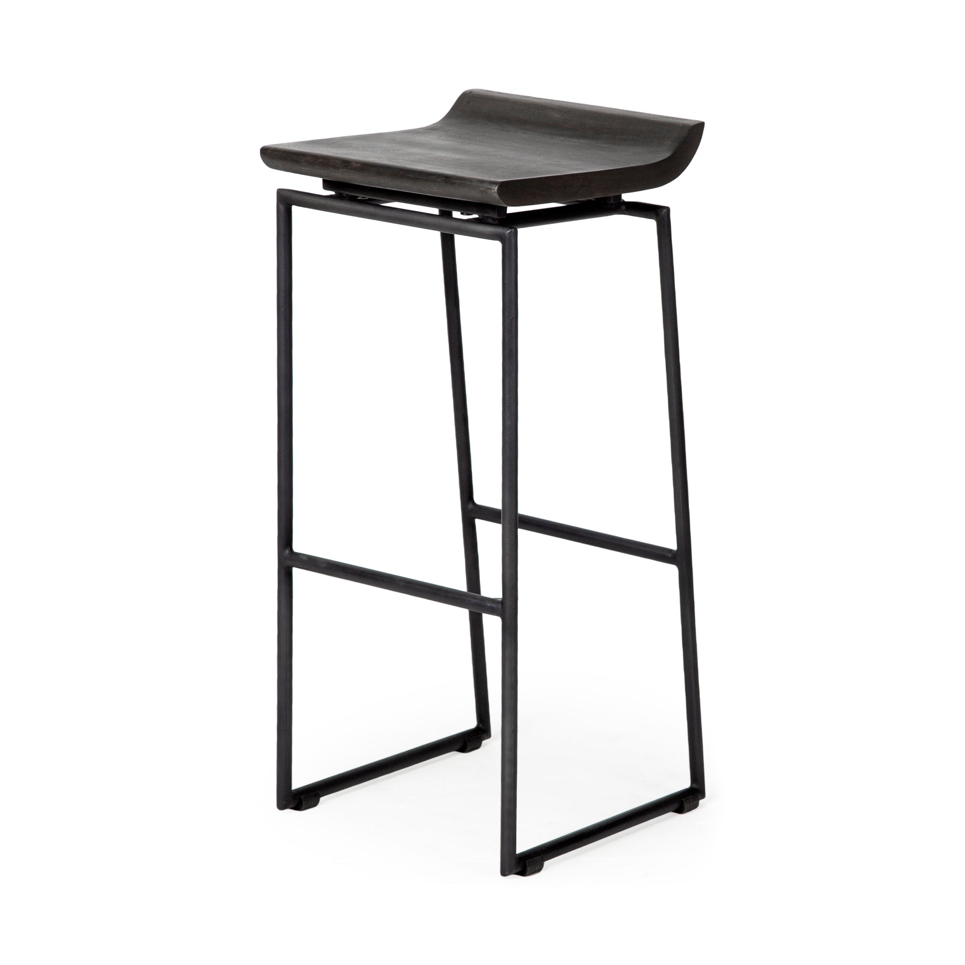 Mercana Givens 14" x 15.5" x 32" Solid Wood Counter Stool