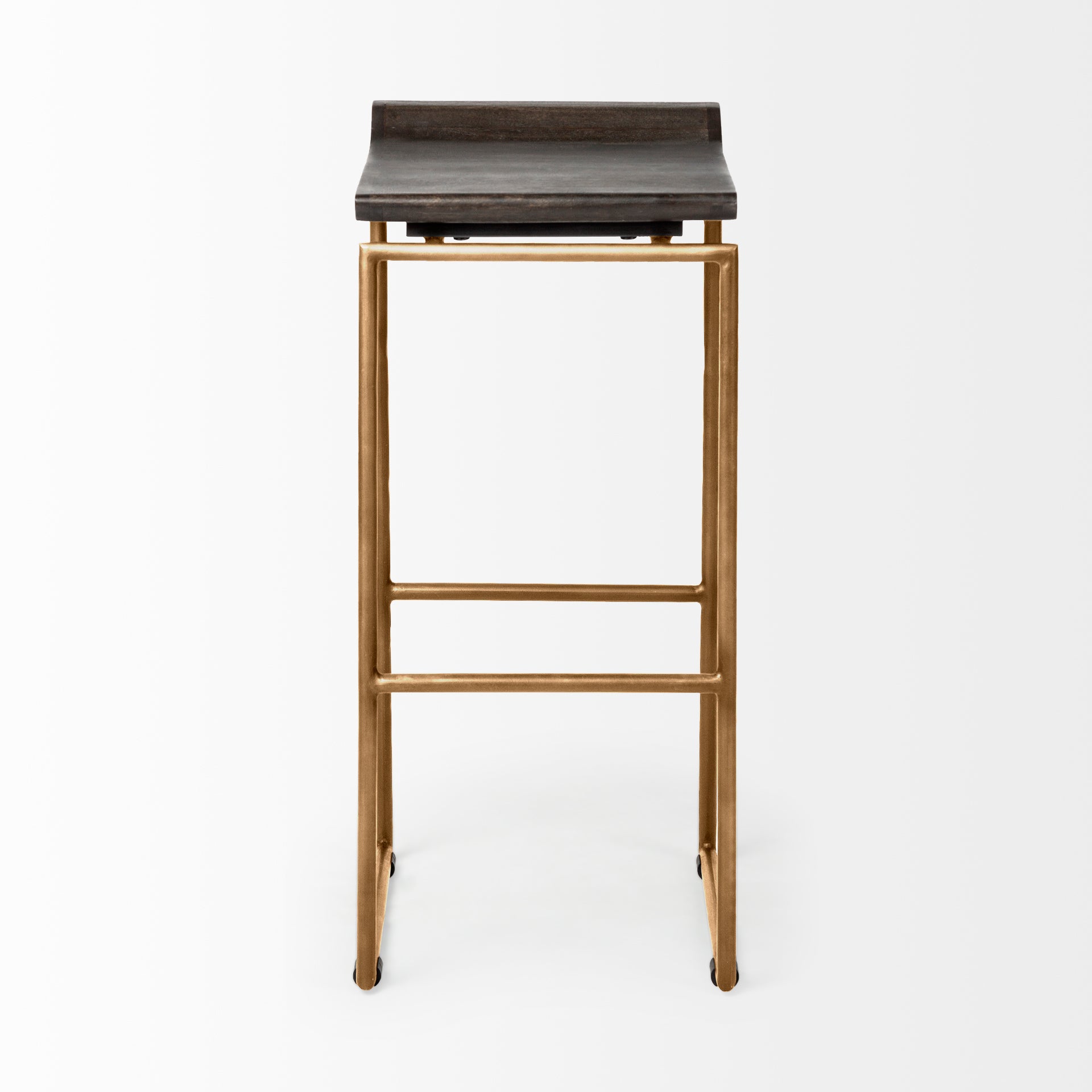Mercana Givens 14" x 15.5" x 32" Metal Bar Stool