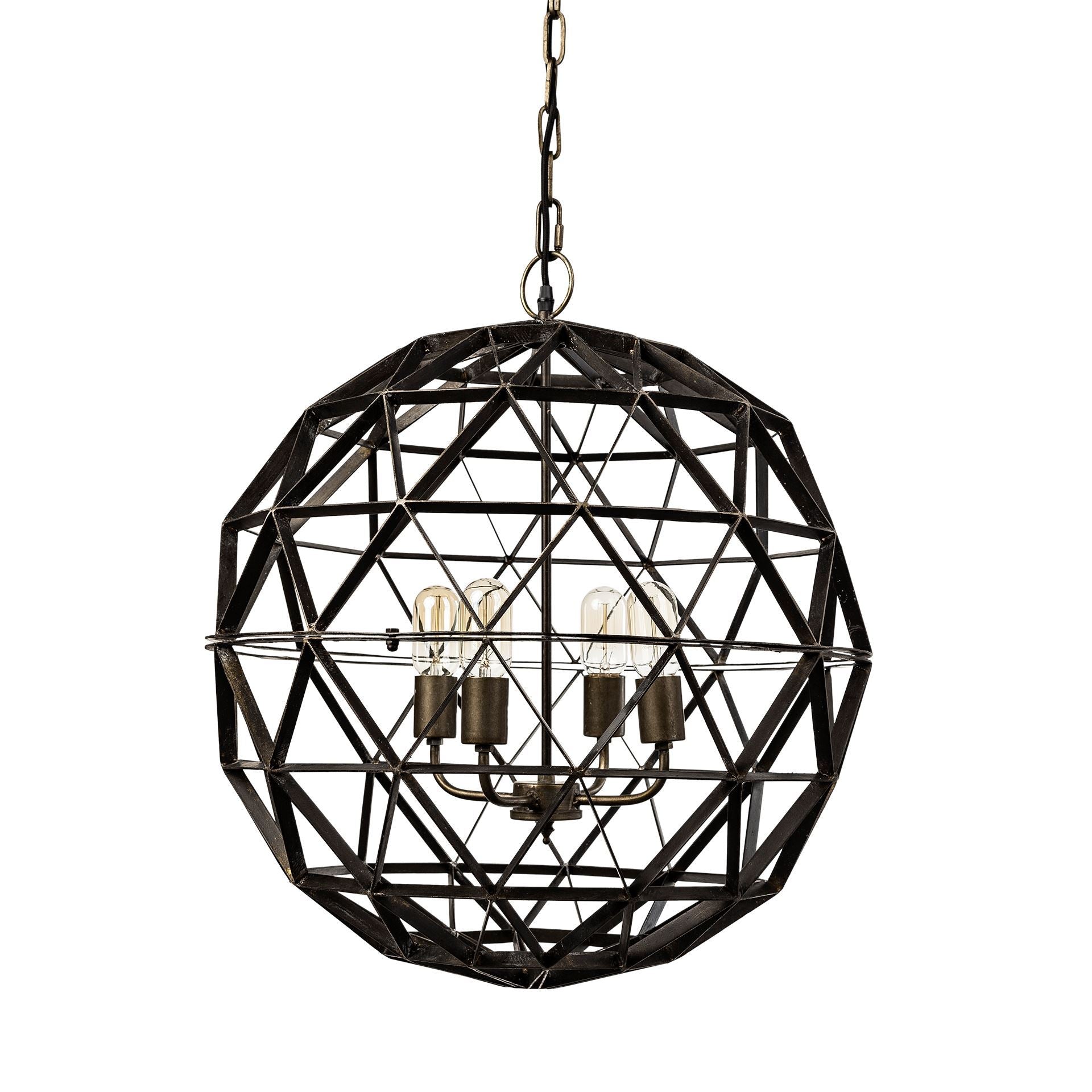 Mercana Dyson 22.5" x 22.5" x 22.5" Metal Chandelier