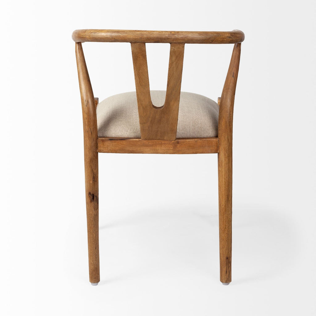 Mercana Trixie 20" x 24" x 31.3" Solid Wood Dining Chair