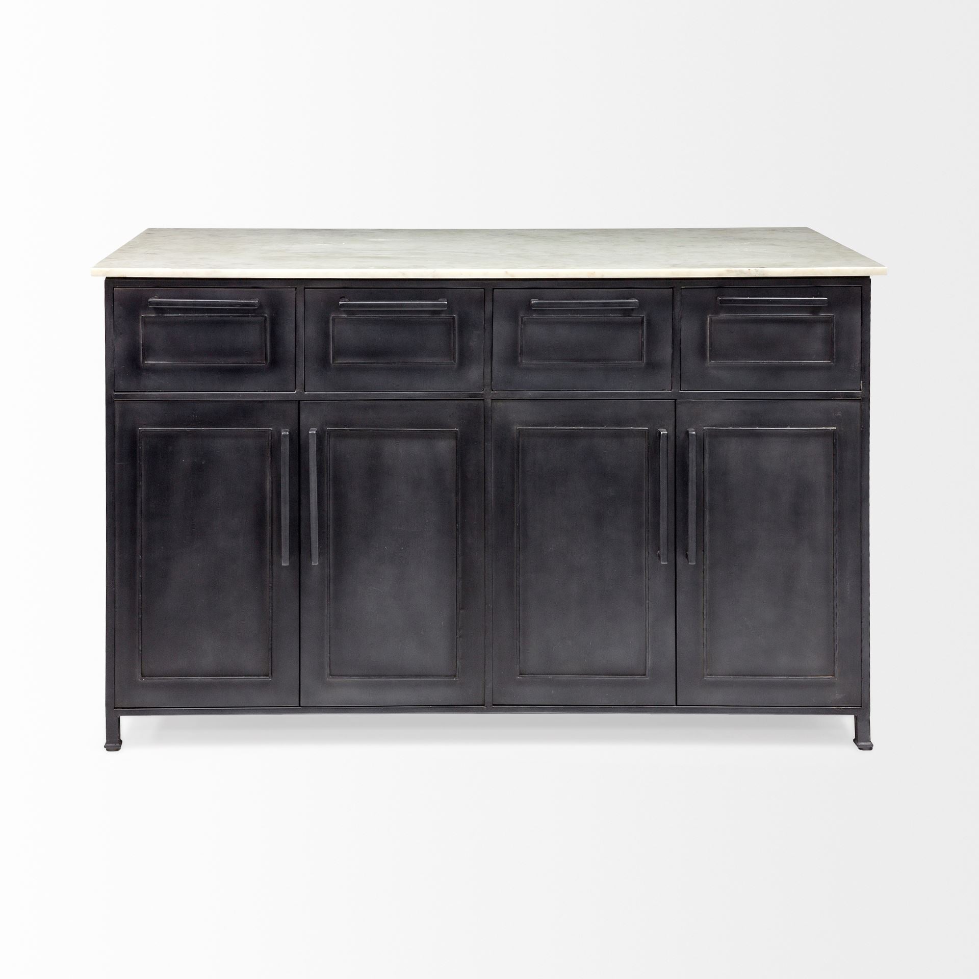 Mercana Fieri 58" x 32" x 36.5" Kitchen Island