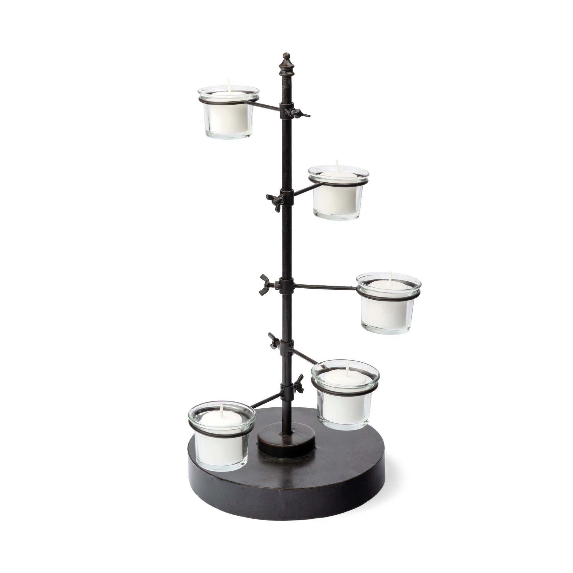 Mercana Jaran 8" x 8" x 17" Candle Holder