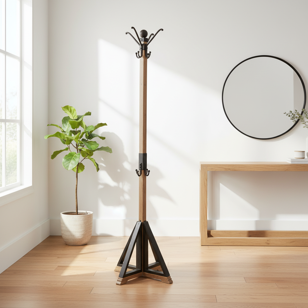 Mercana Lamda 22" x 22" x 74.5" Coat Rack