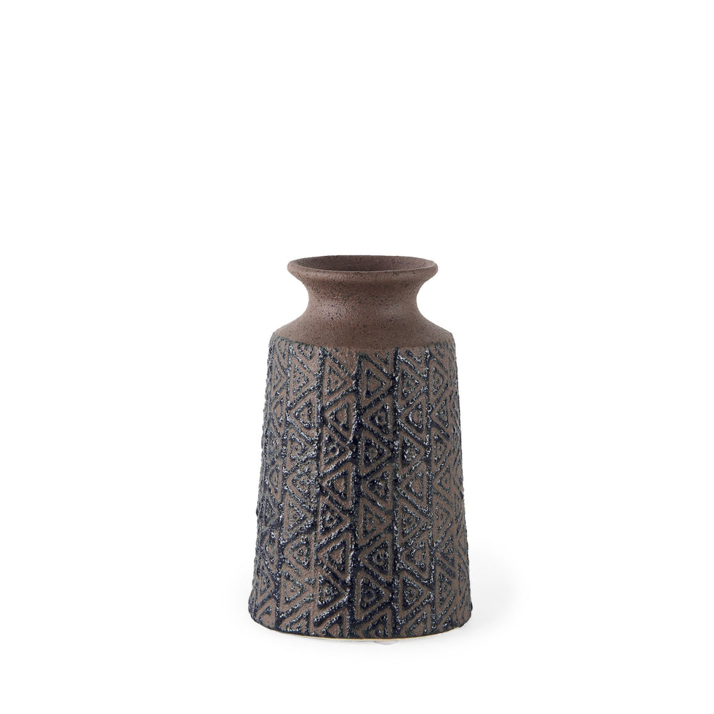 Mercana Sefina 4.5" x 4.5" x 7.5" Ceramic Vase