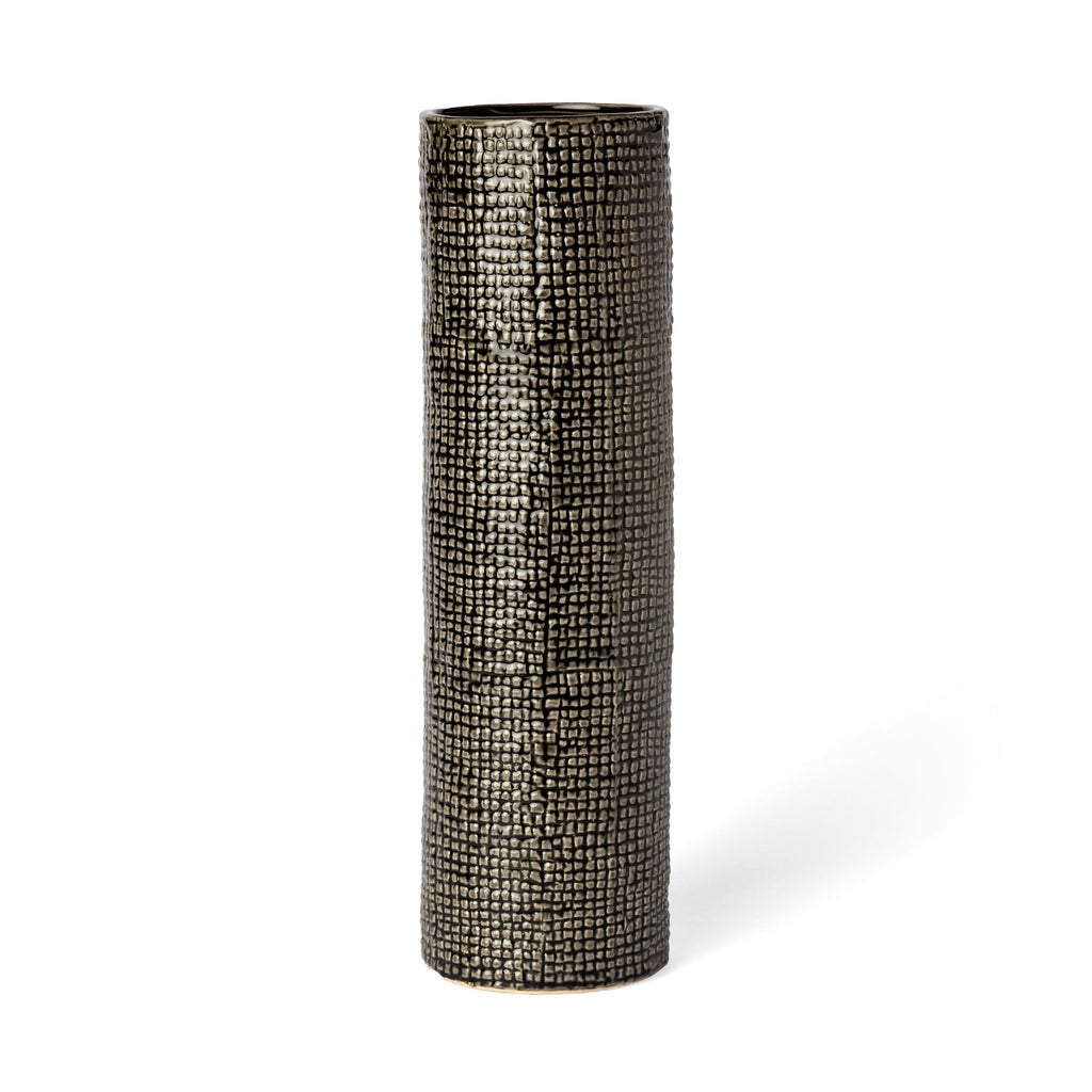 Mercana Kona 4.5" x 4.5" x 15" Ceramic Vase