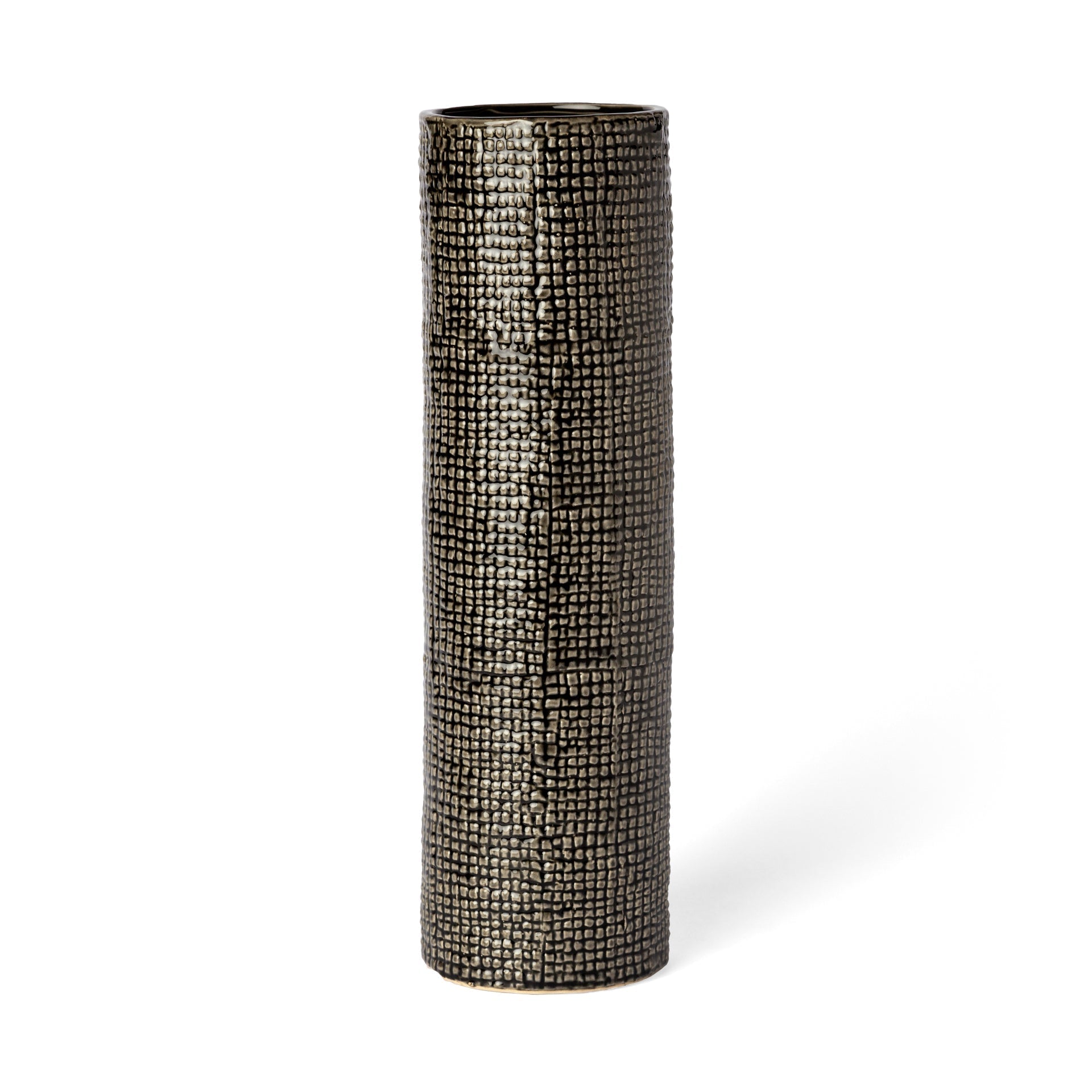Mercana Kona 4.5" x 4.5" x 15" Ceramic Vase