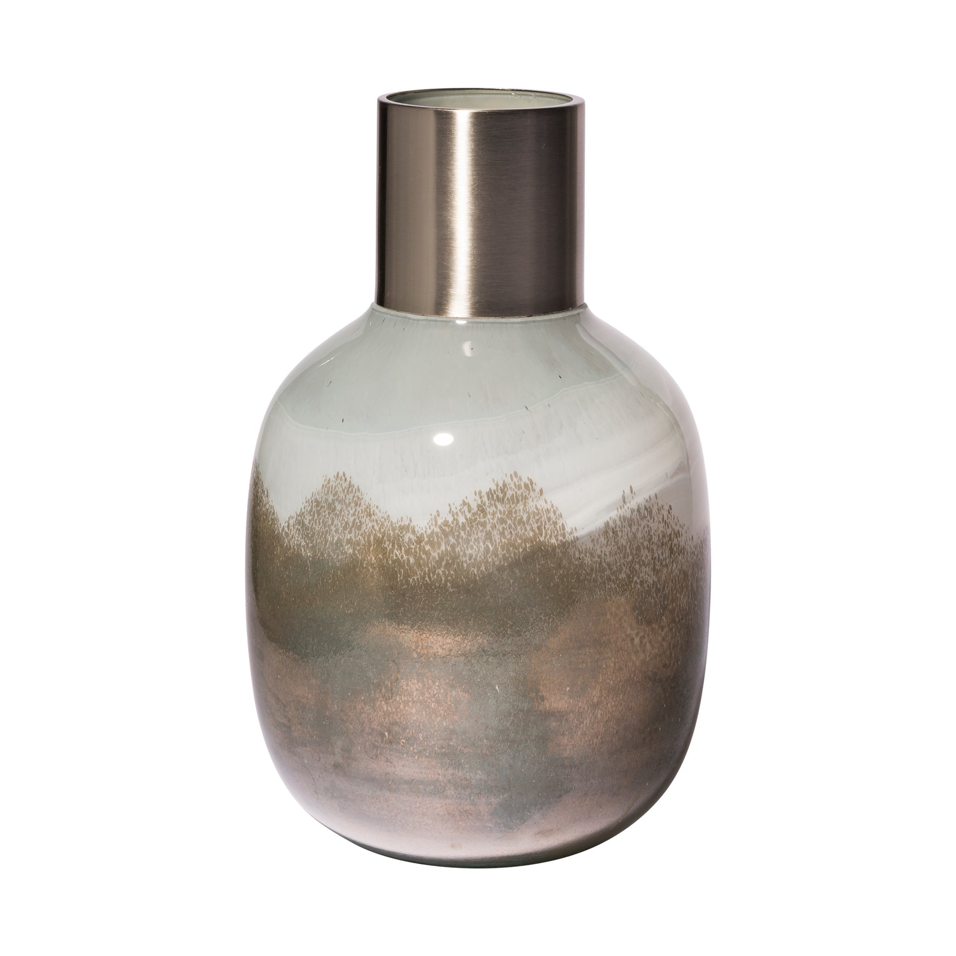 Mercana Onega 8" x 8" x 12.8" Glass Vase