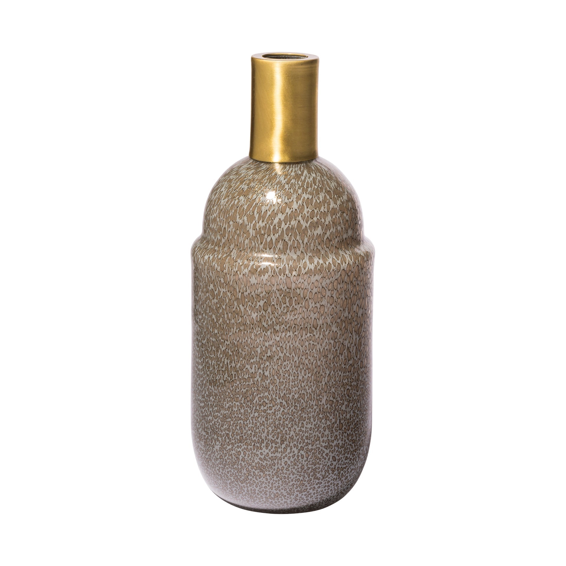 Mercana Toba 4.8" x 4.8" x 11.9" Glass Vase