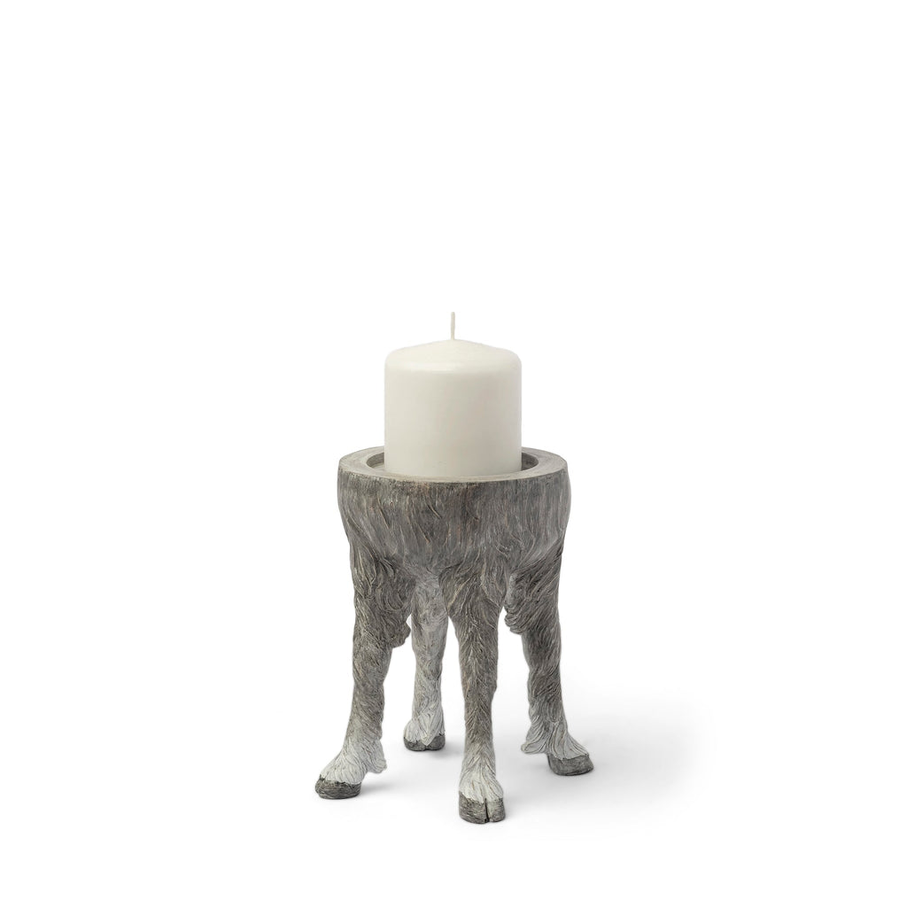 Mercana Pan 5" x 5" x 7" Ceramic Candle Holder