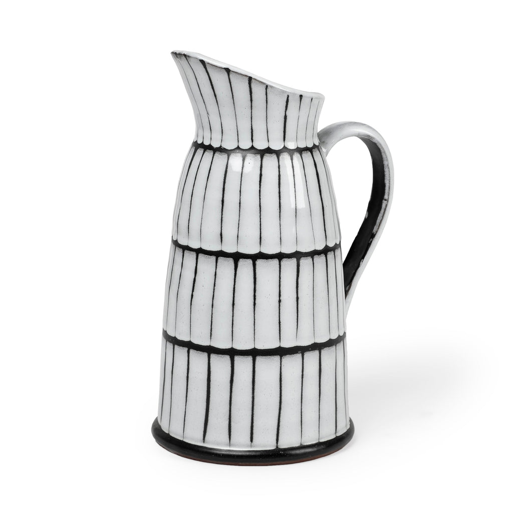 Mercana Lome 9.1" x 6.9" x 13.4" Ceramic Pitcher