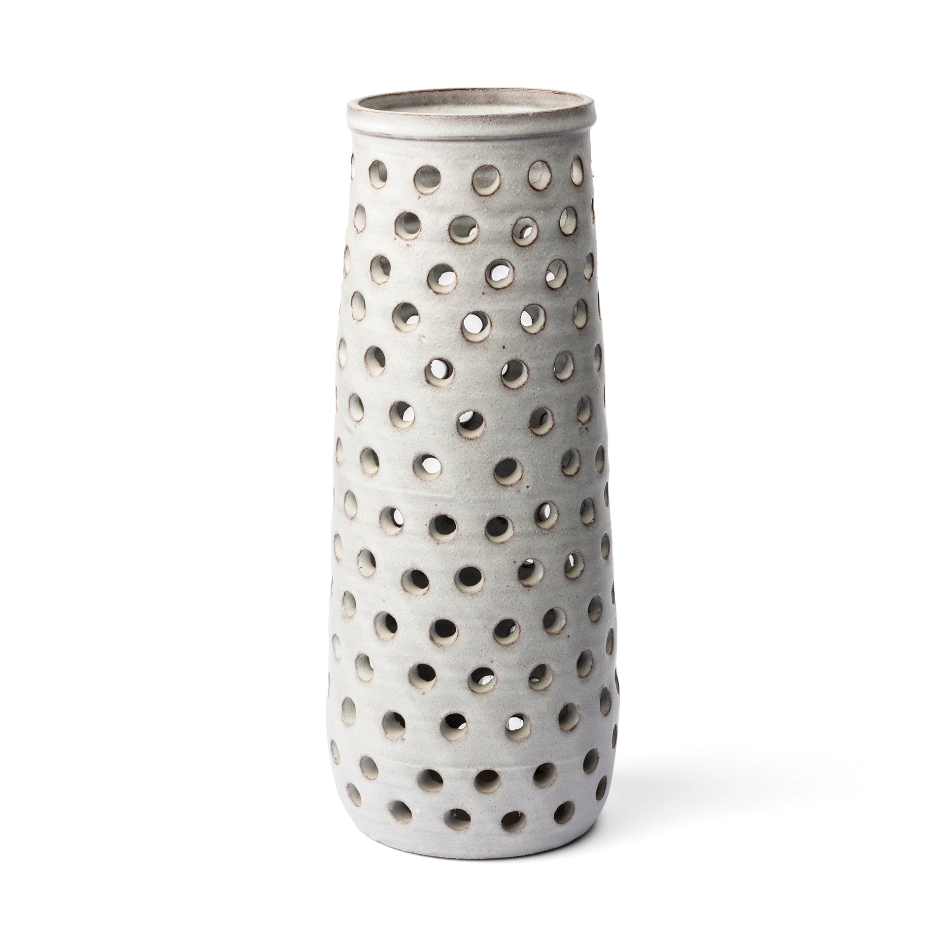 Mercana Canasta 7.5" x 7.5" x 19.1" Ceramic Vase