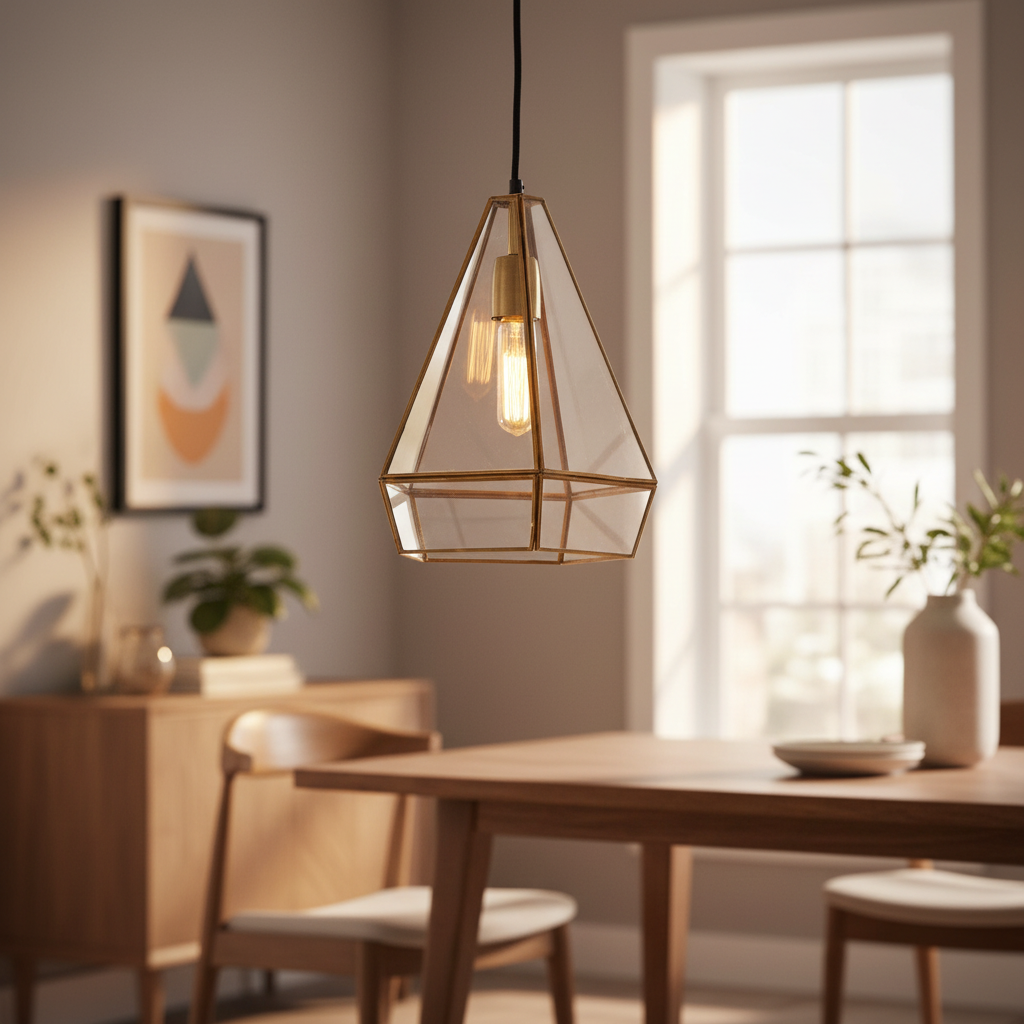 Mercana Prima 9.5" x 9.5" x 12.5" Pendant Lighting