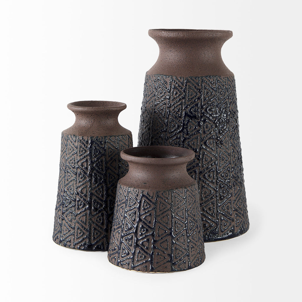 Mercana Sefina 4.7" x 4.7" x 5.5" Ceramic Vase