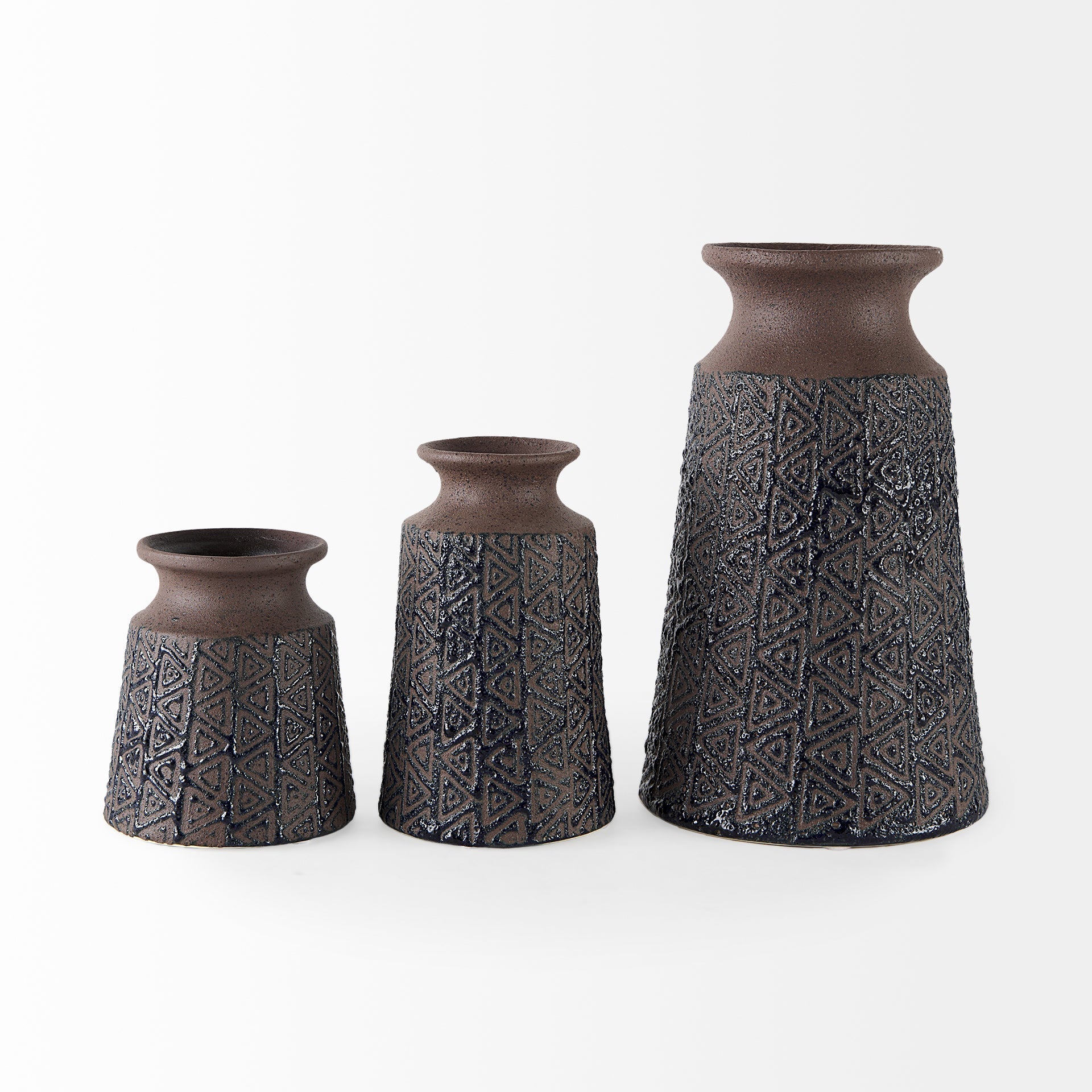 Mercana Sefina 4.5" x 4.5" x 7.5" Ceramic Vase