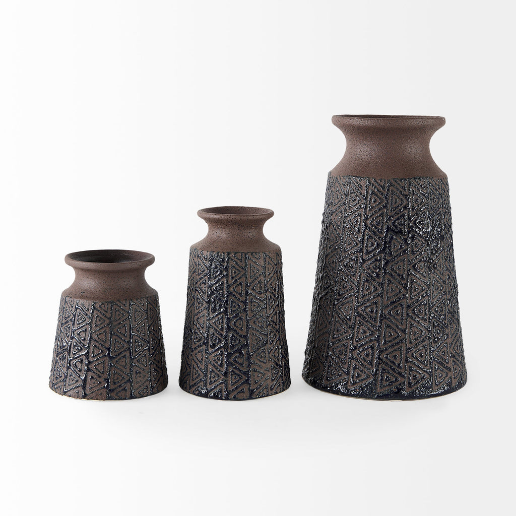 Mercana Sefina 4.7" x 4.7" x 5.5" Ceramic Vase