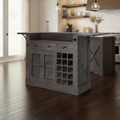 Mercana Cheers 67.8" x 29" x 42.5" Kitchen Island