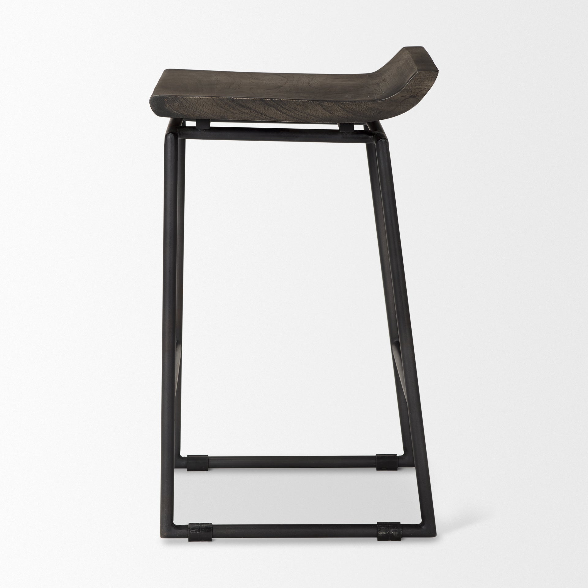 Mercana Givens 14" x 15.5" x 25.8" Metal Stool