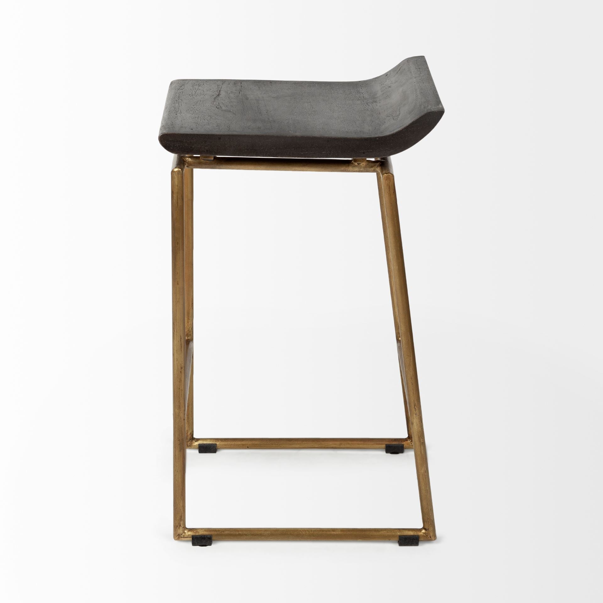Mercana Givens 14" x 15.5" x 26" Solid Wood Counter Stool