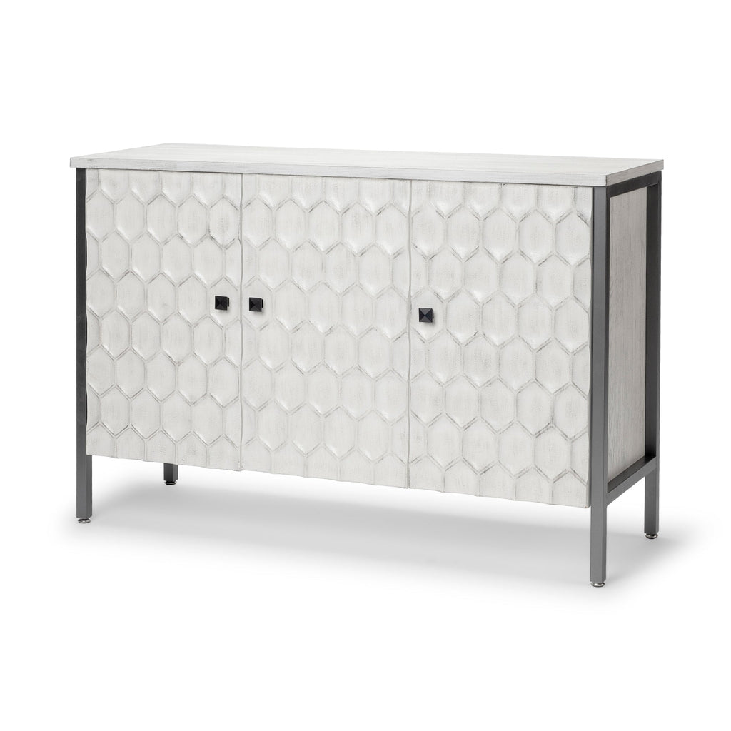 Mercana Savannah 47.2" x 15.7" x 31.5" Iron Accent Cabinet
