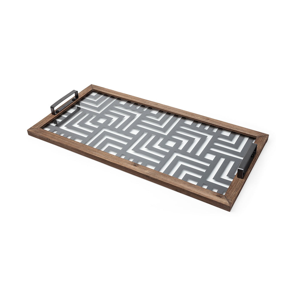 Mercana Fantuz 31.9" x 15.7" x 2.6" Tray