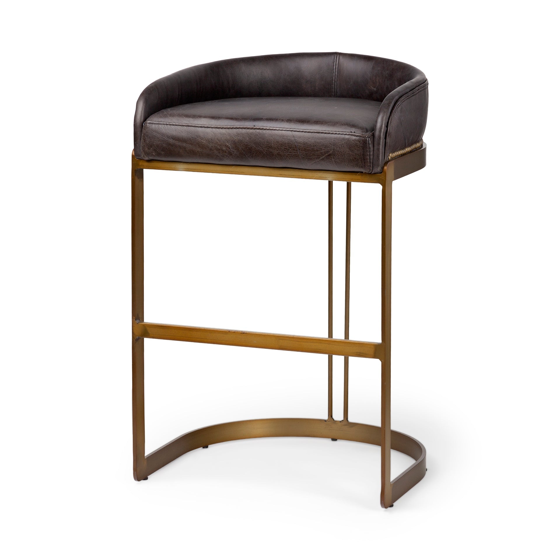 Mercana Hollyfield 20.5" x 19.7" x 32.7" Metal Stool