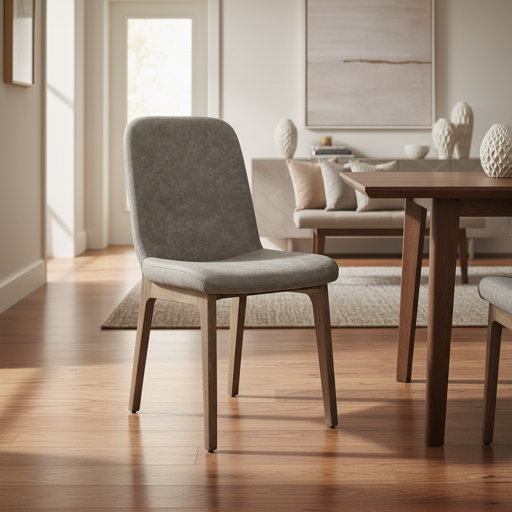 Mercana David 119" x 30" x 35.3" Fabric Dining Chair (Set of 2)