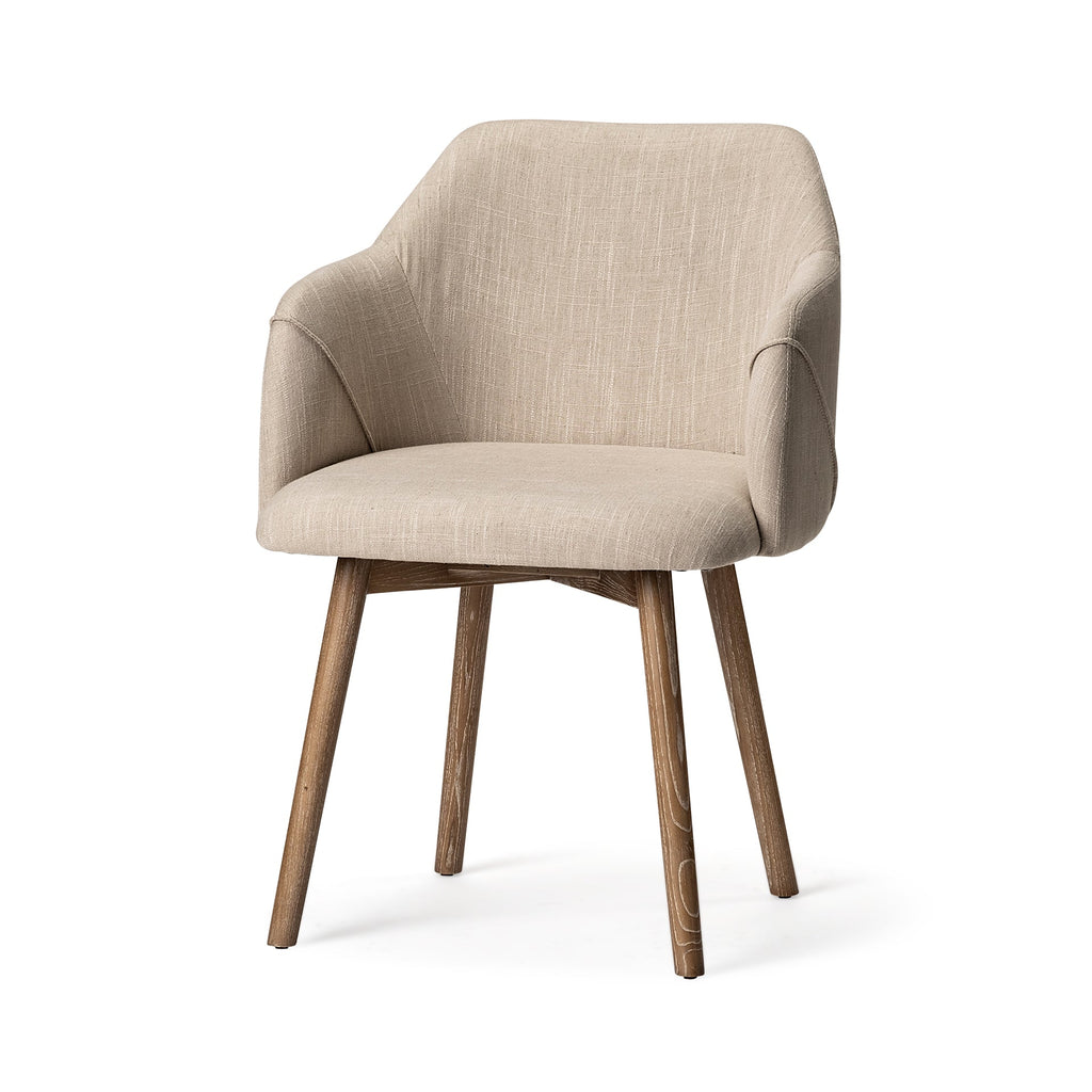 Mercana Ronald 23.3" x 21.8" x 32.3" Solid Wood Dining Chair