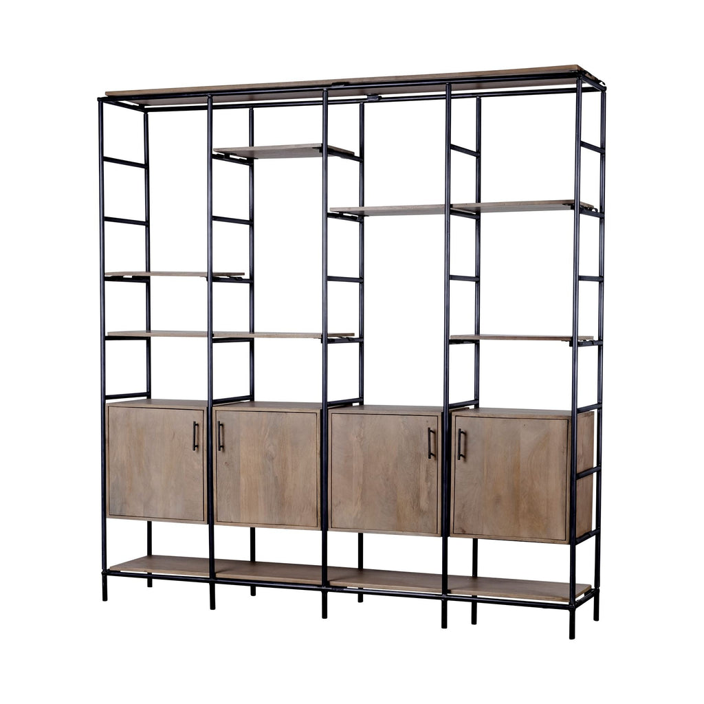 Mercana Darius 82" x 16.5" x 90" Wall Shelf