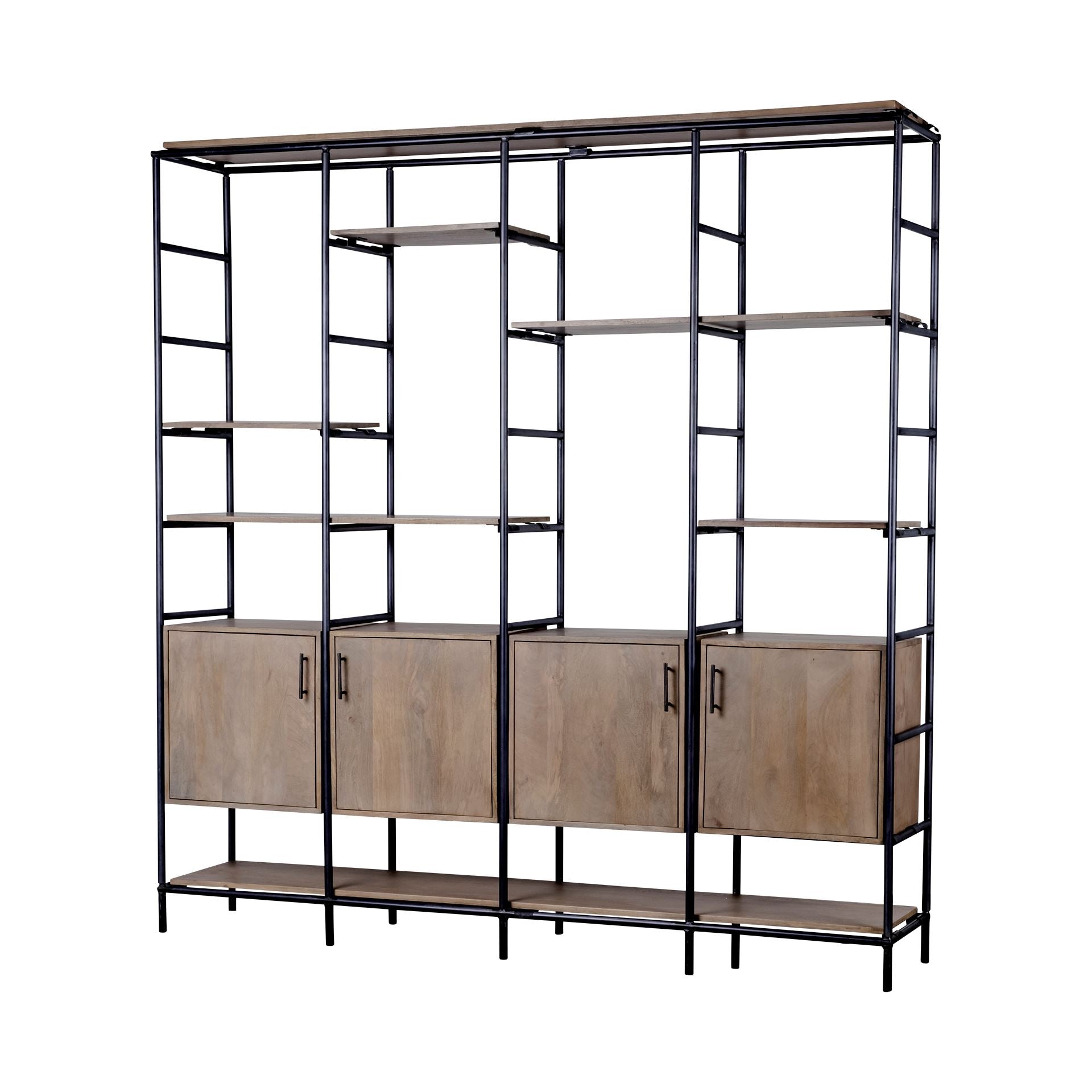 Mercana Darius 82" x 16.5" x 90" Wall Shelf