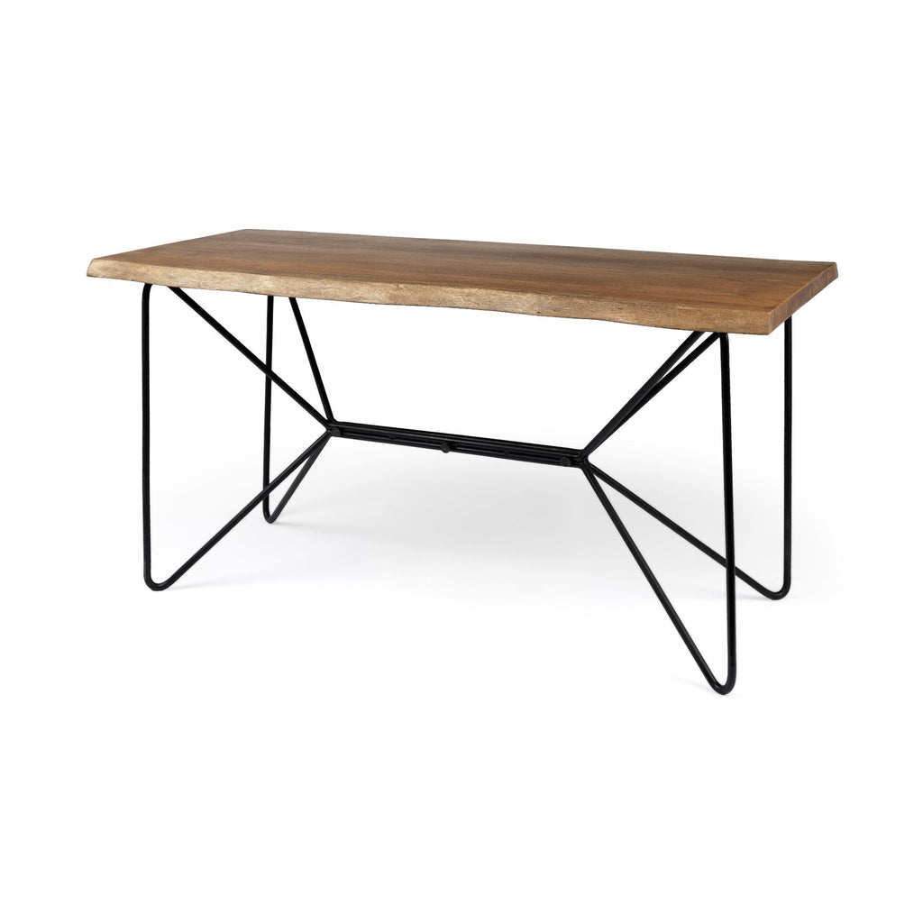 Mercana Papillion 60" x 26" x 30" Solid Wood Desk