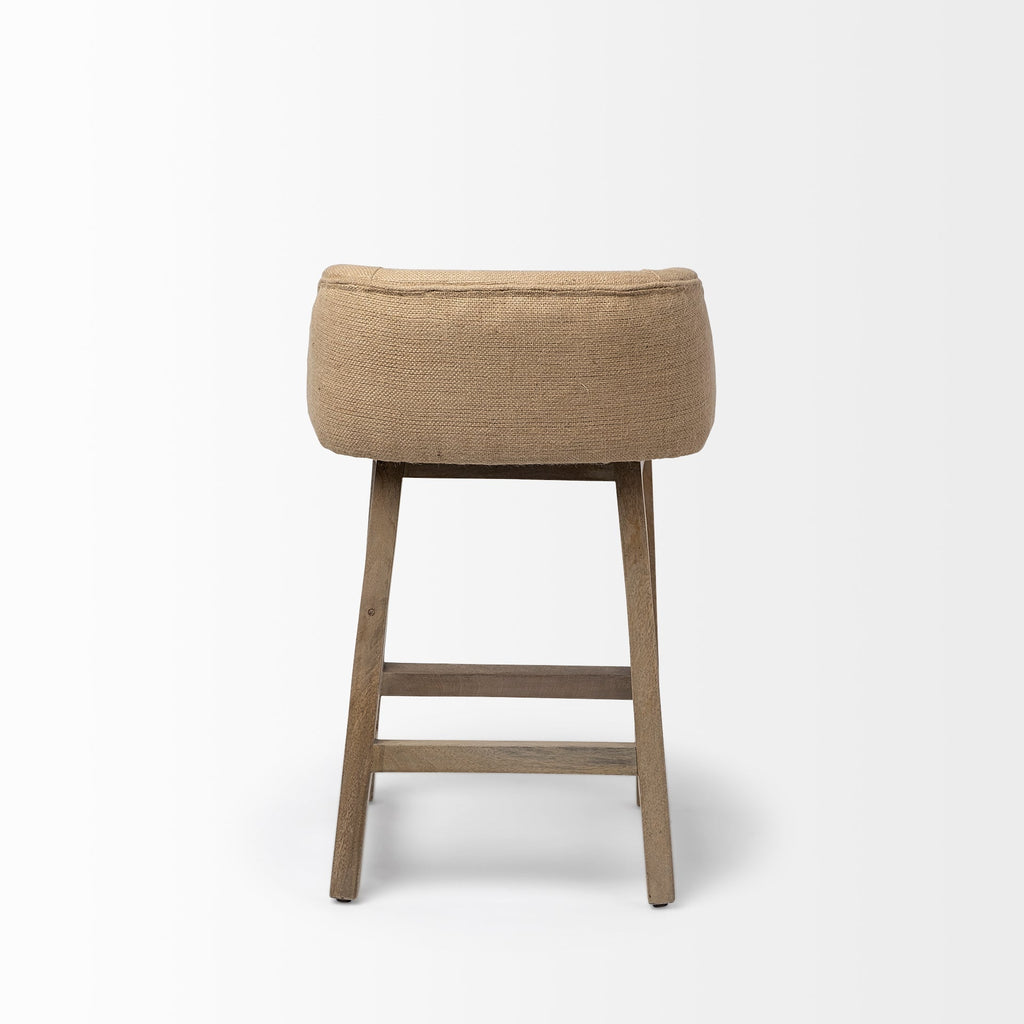 Mercana Monmouth 19.5" x 20" x 30.3" Fabric Stool