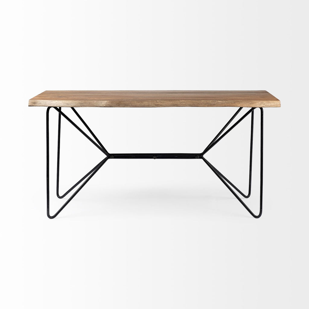 Mercana Papillion 60" x 26" x 30" Solid Wood Desk