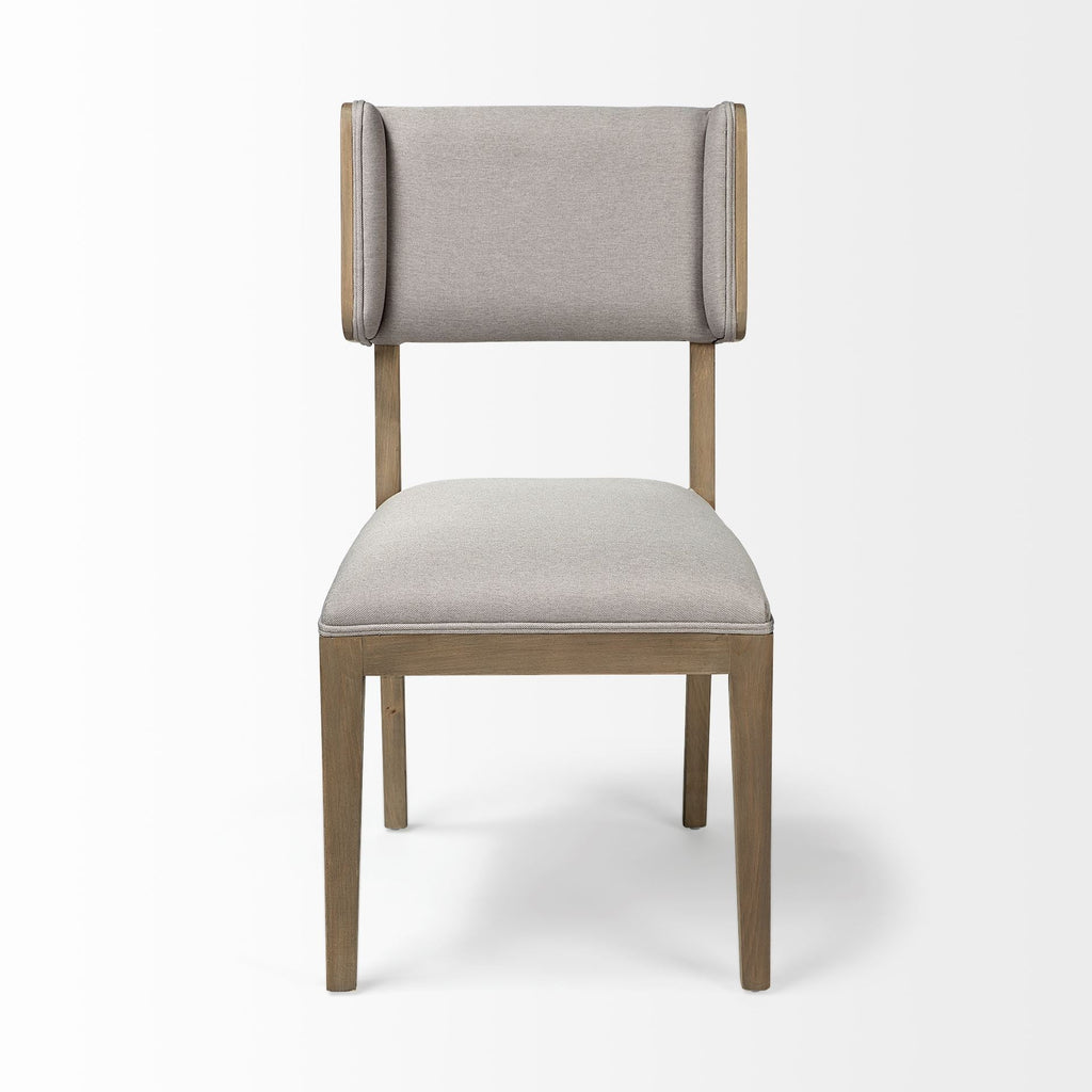 Mercana Tenton 23.5" x 19" x 36.8" Solid Wood Dining Chair (Set of 2)