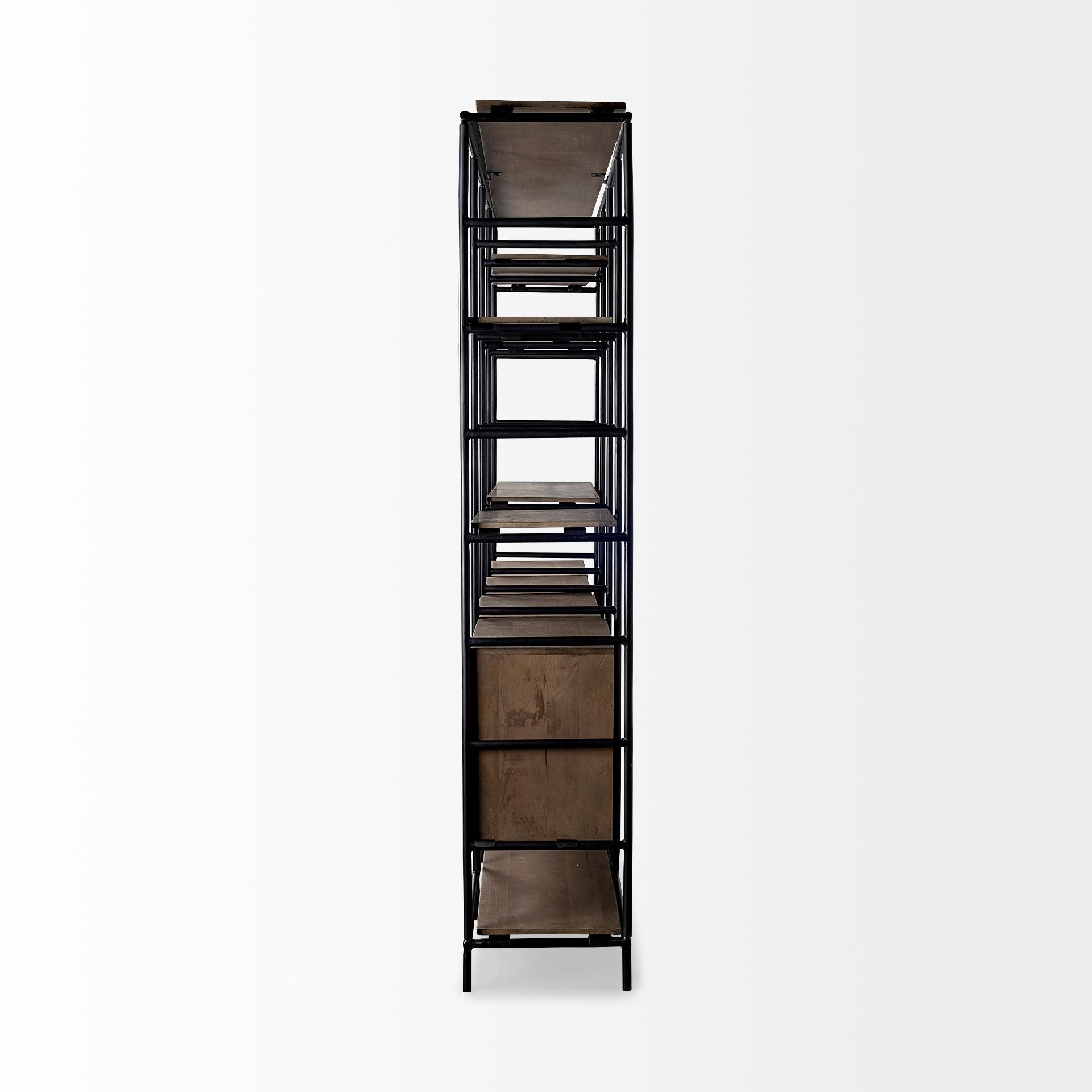 Mercana Darius 82" x 16.5" x 90" Wall Shelf