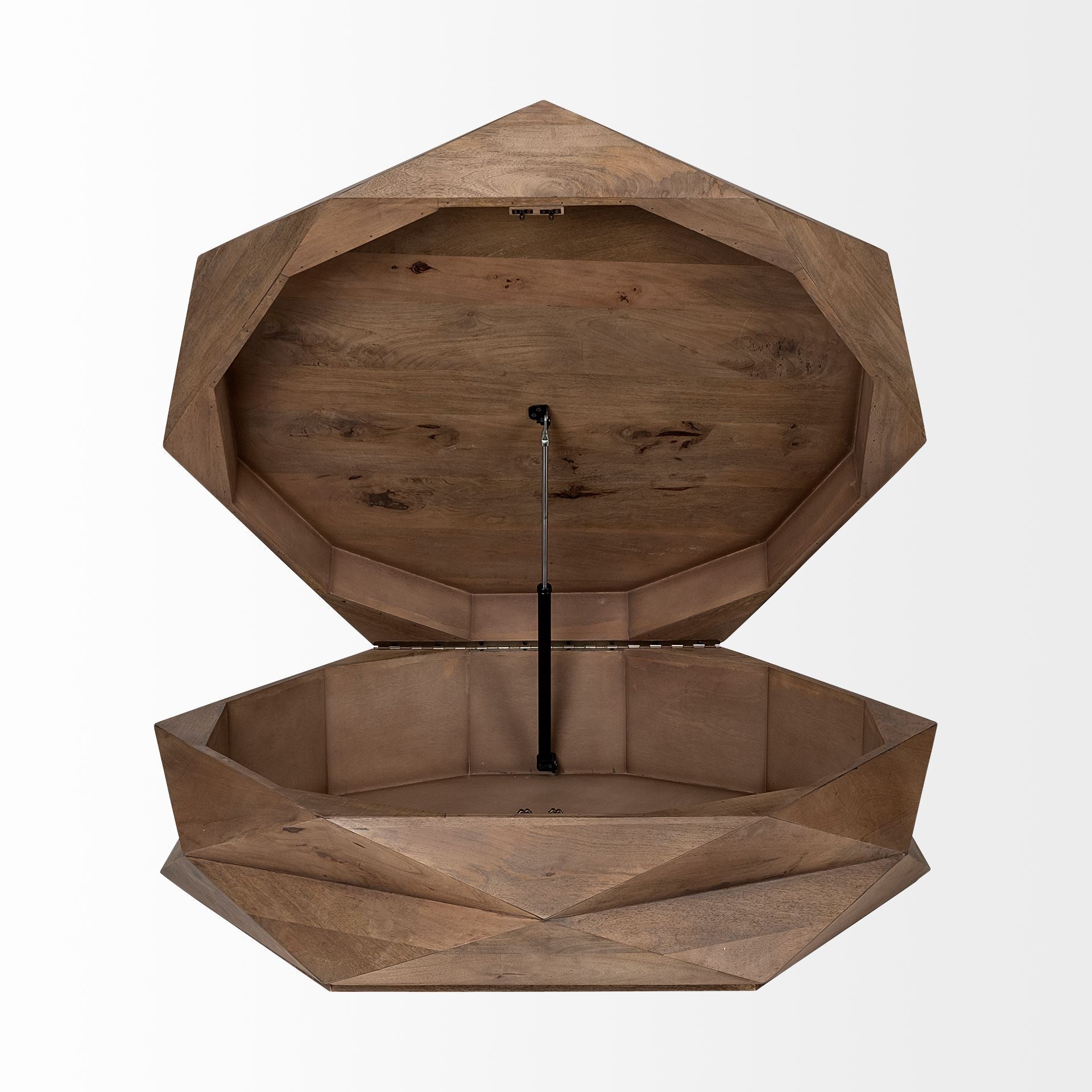 Mercana Arreto 48" x 48" x 15" Solid Wood Coffee Table