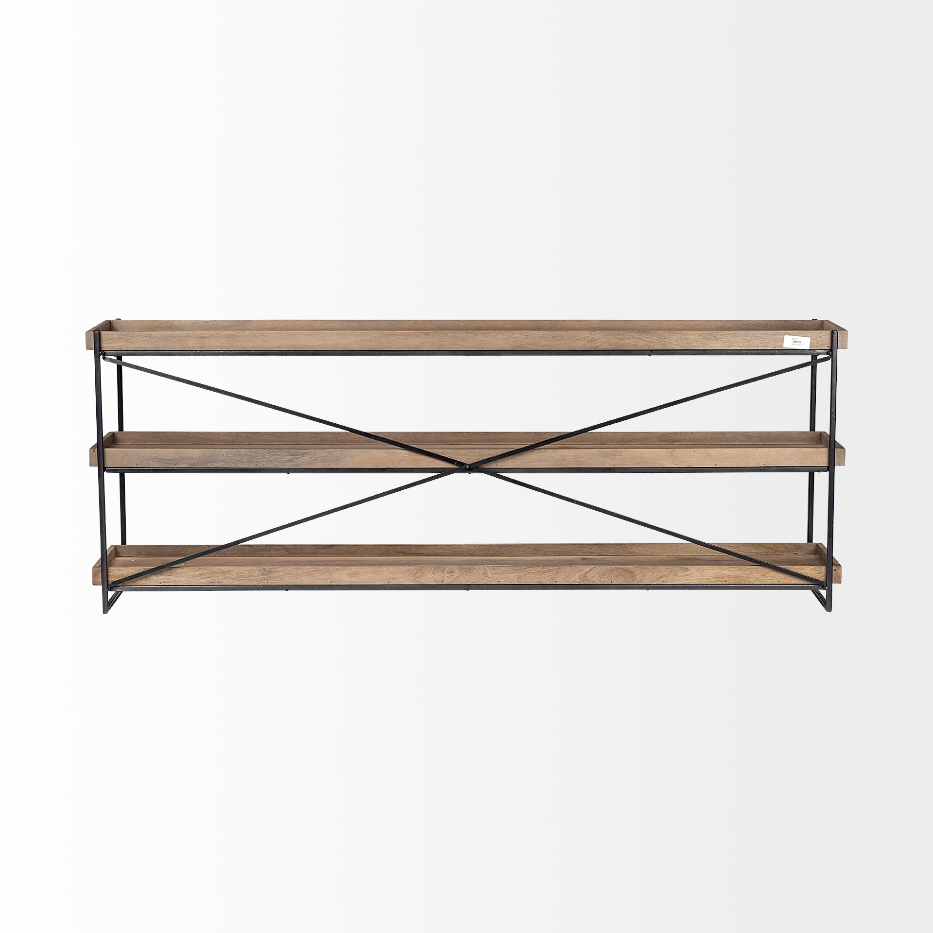 Mercana Trey 80" x 16" x 30" Solid Wood Console Table
