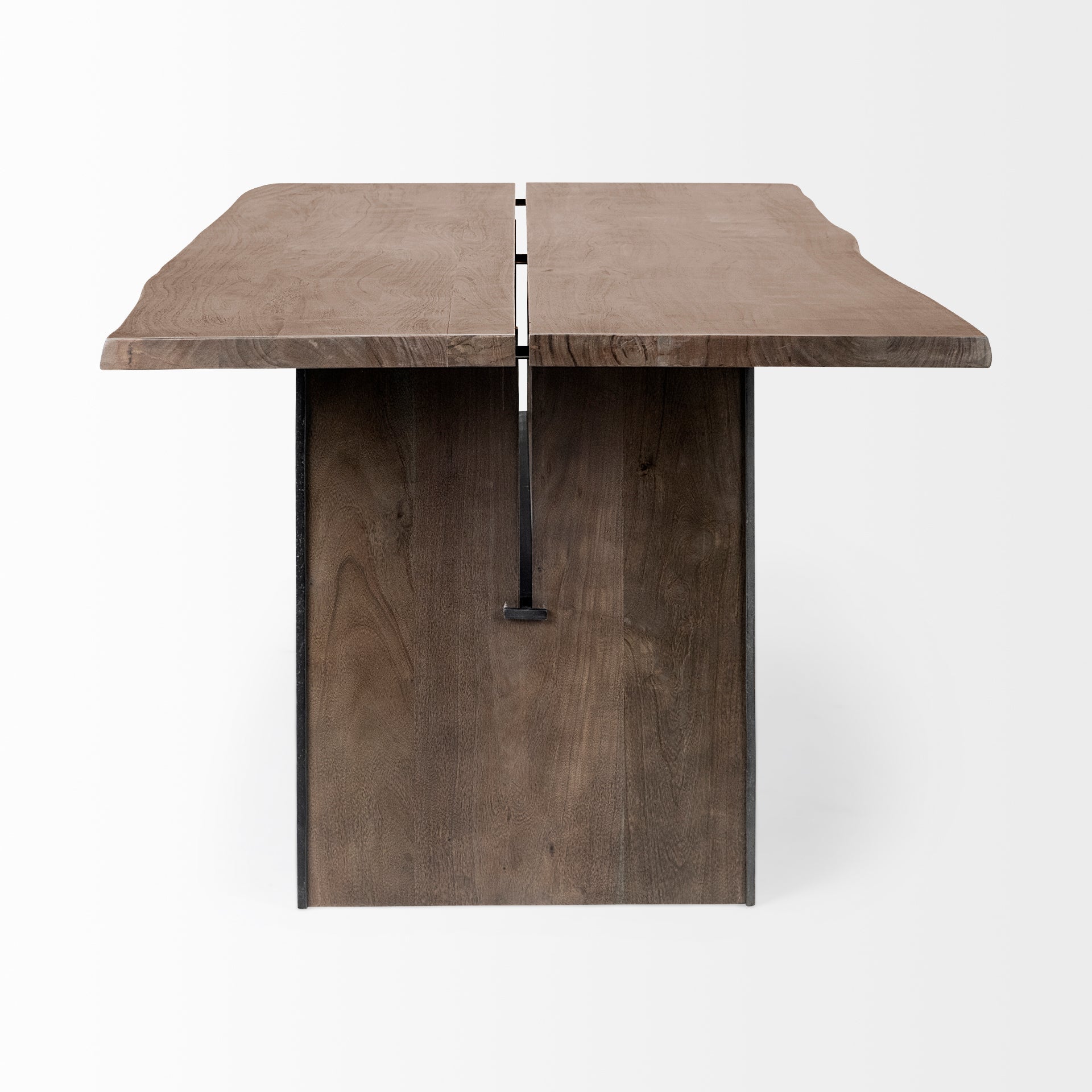 Mercana Ledger 84" x 38" x 30" Solid Wood Dining Table