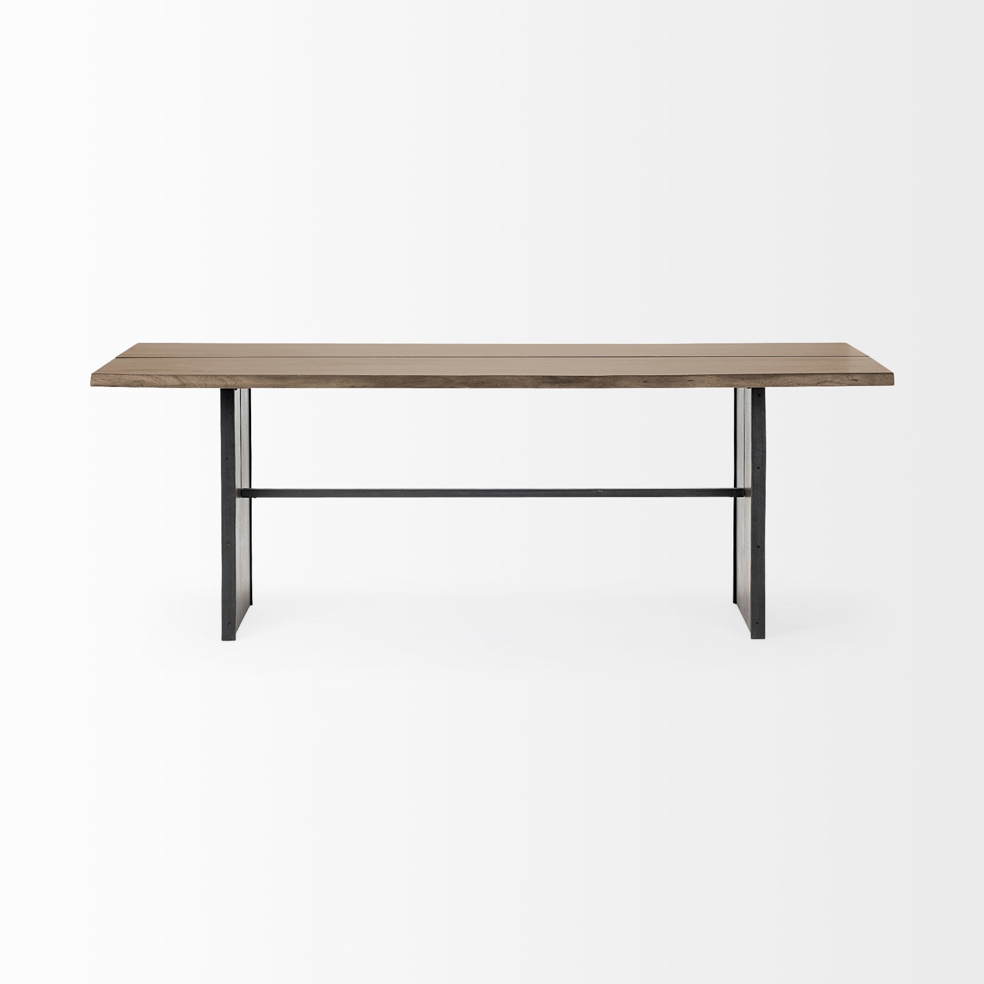 Mercana Ledger 84" x 38" x 30" Solid Wood Dining Table