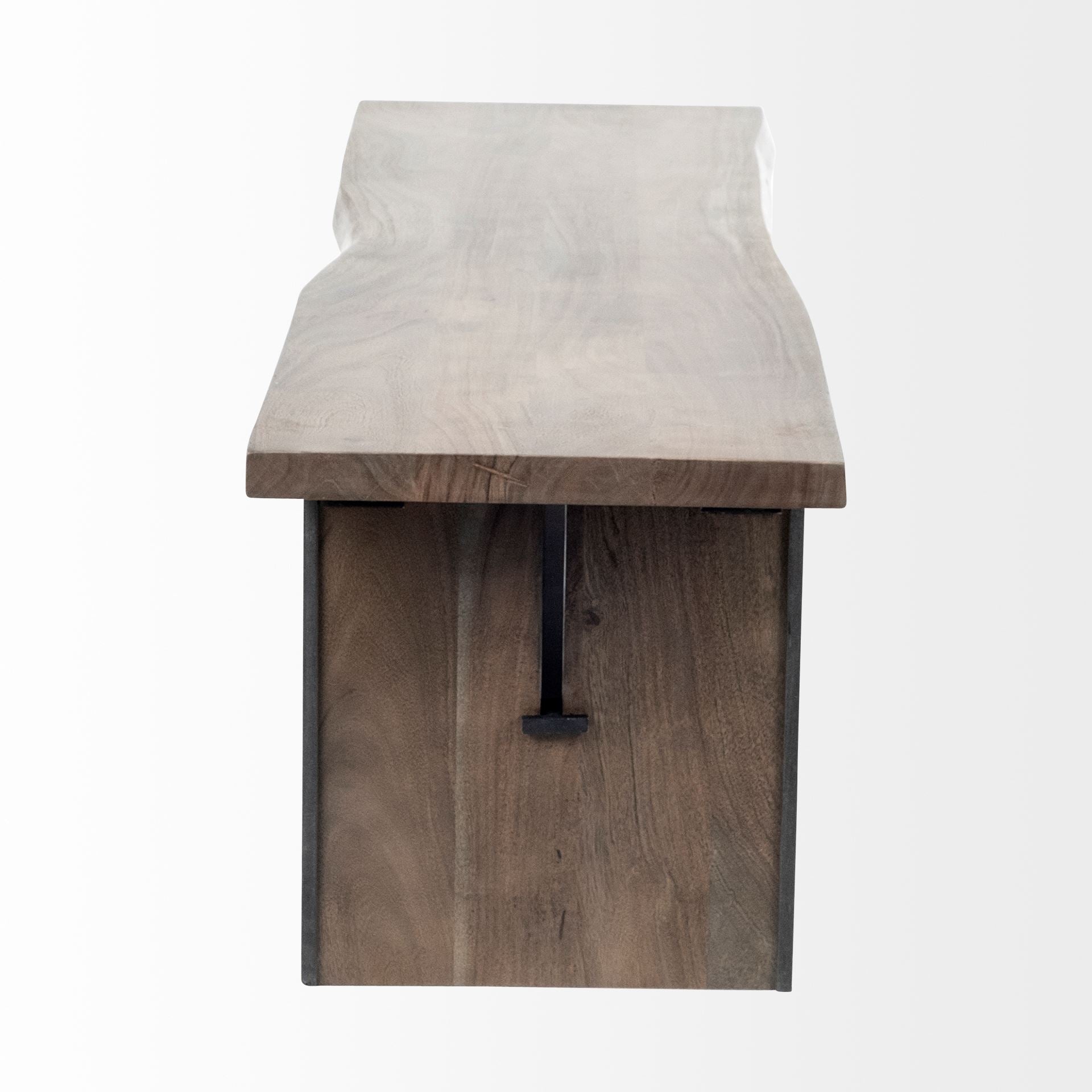 Mercana Ledger 70" x 17" x 18" Solid Wood Bench