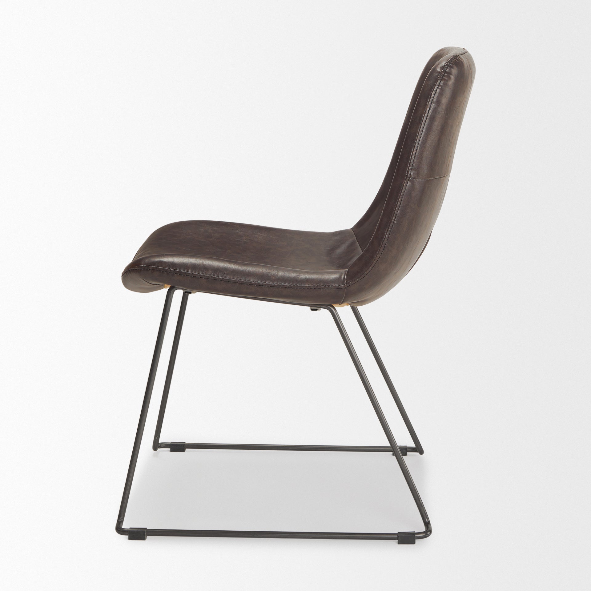 Mercana Sawyer 19" x 24.3" x 33" Metal Dining Chair (Set of 2)