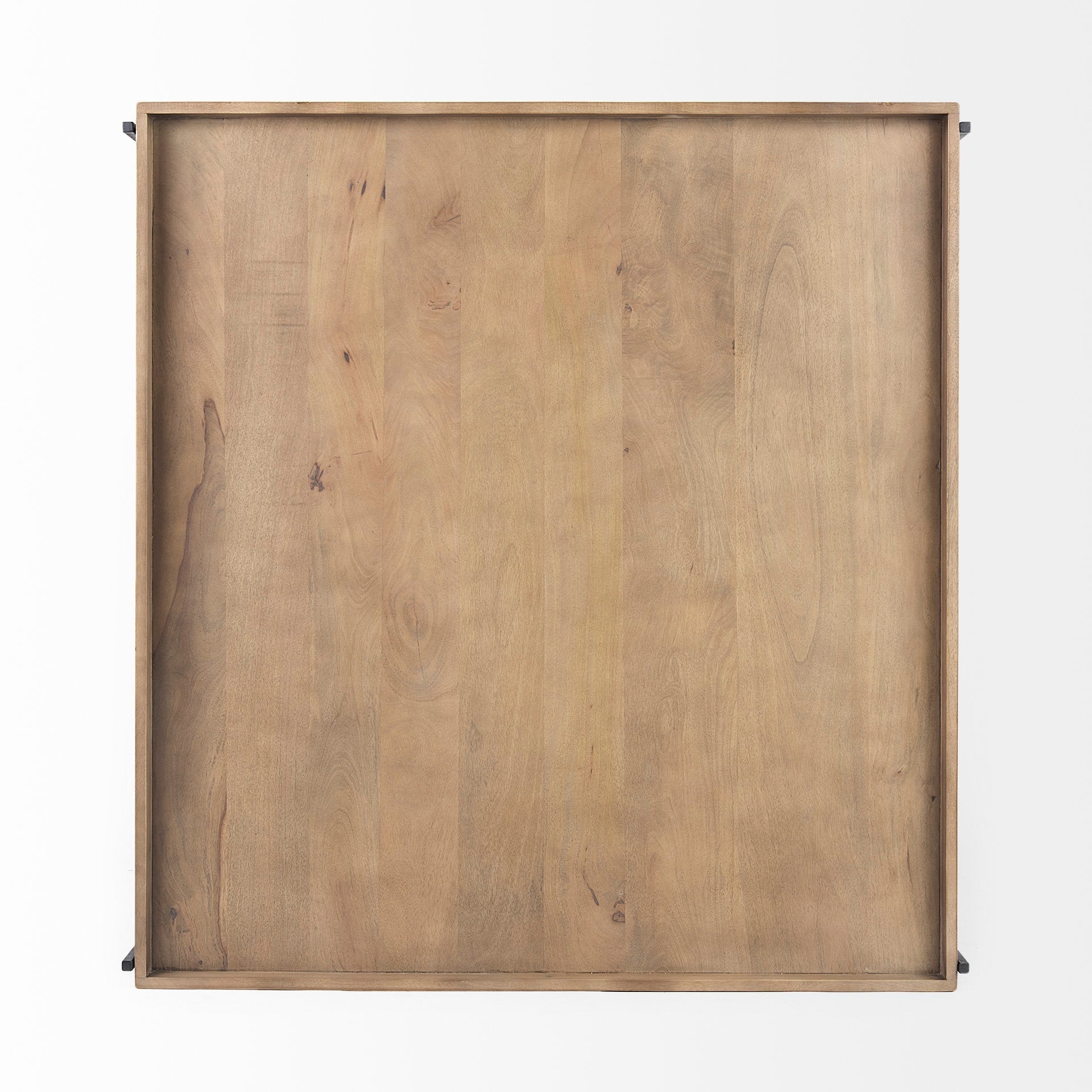 Mercana Trey 48" x 46" x 17" Solid Wood Coffee Table